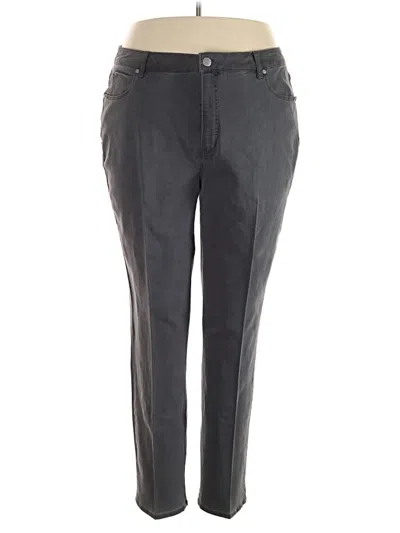 Pre-owned Flawless Jeggings In Gray