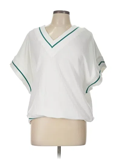 Pre-owned Flawless Poncho In White