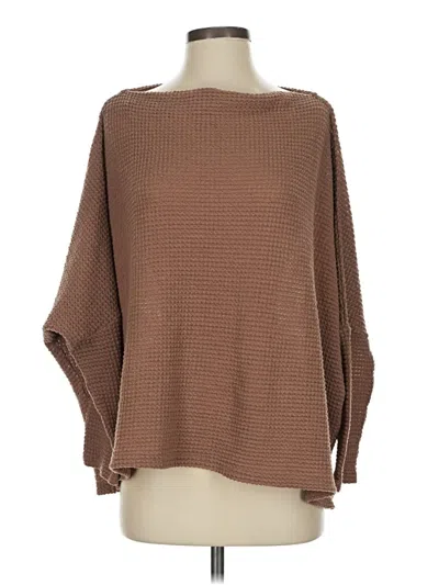 Pre-owned Flawless Pullover Sweater In Brown