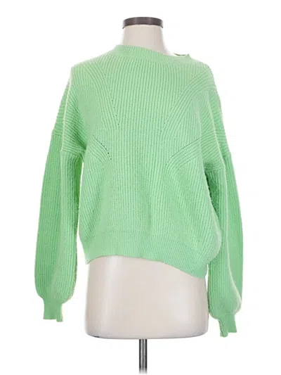 Pre-owned Flawless Pullover Sweater In Green