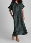 Flax Artful Shirtdress In Twilight In Multi