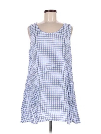 Pre-owned Flax Casual Dress In Blue