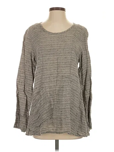 Pre-owned Flax Casual Dress In Gray