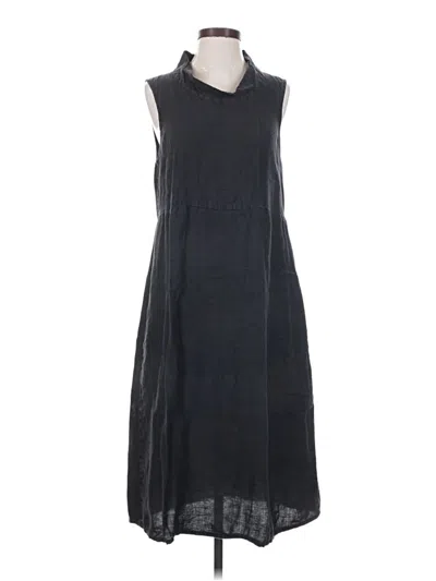 Pre-owned Flax Casual Dress In Gray