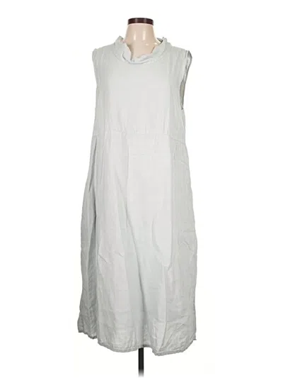 Pre-owned Flax Casual Dress In Gray