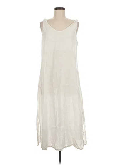 Pre-owned Flax Casual Dress In Ivory