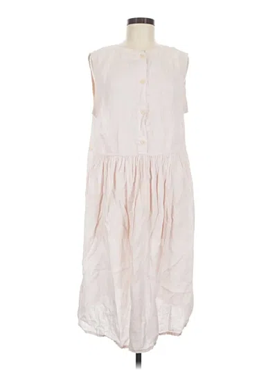 Pre-owned Flax Casual Dress In Ivory