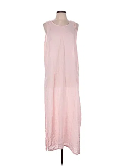 Pre-owned Flax Casual Dress In Pink