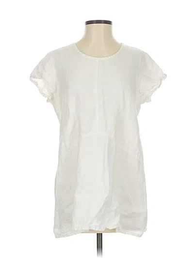 Pre-owned Flax Casual Dress In White