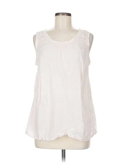 Pre-owned Flax Sleeveless Blouse In Pink
