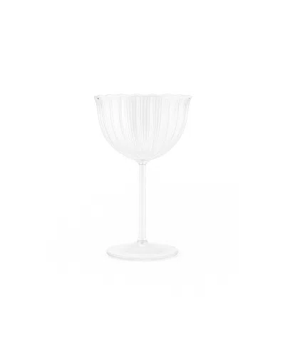 Fleck Kira Stemware Coupes - Set Of 2 In Transparent