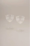Fleck Kira Stemware Coupes In Transparent