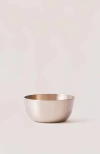 Fleck Luxe Kansa Bowl In Bronze