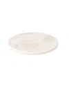 Fleck Marble Platter In White