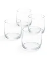 Fleck Short Cremini Tumbler - Set Of 4 In Transparent