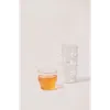 Fleck Stackable Glass Tumblers In Clear