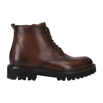 Pre-owned Flecs Boots B533-4, Glattleder, Braun, Herren