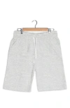Fleece Factory Core Fleece Shorts In Ash Grey