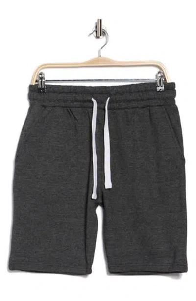Fleece Factory Core Fleece Shorts In Charcoal