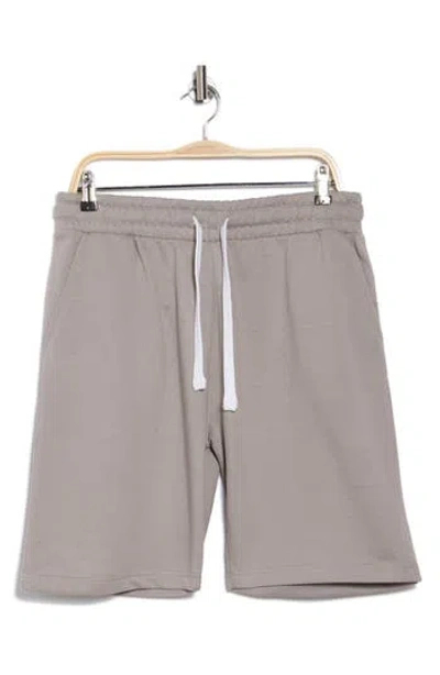 Fleece Factory Core Fleece Shorts In Dove Grey