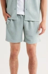 Fleece Factory Geometric Jacquard Shorts