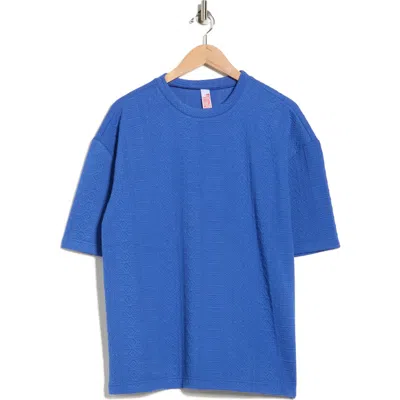 Fleece Factory Geometric Jacquard T-shirt