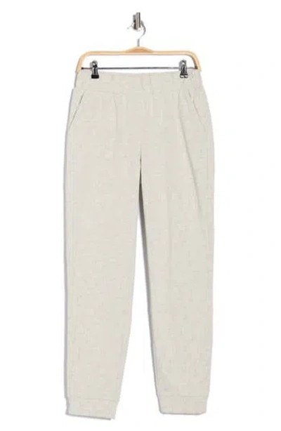 Fleece Factory Monogram Joggers In Gray