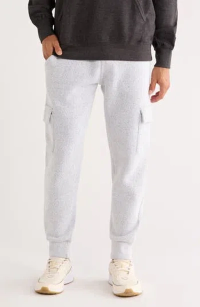 Fleece Factory Nantucket Fleece Cargo Joggers In White