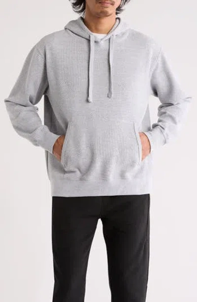 Fleece Factory Premium Jacquard Hoodie In Grey Mix
