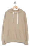 Fleece Factory Pullover Hoodie In Heather Oatmeal