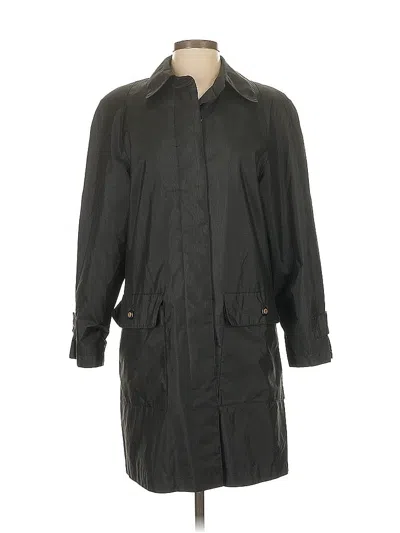 Pre-owned Fleet Street Trenchcoat In Black