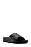 Fleks East Beach Slide Sandal In Black