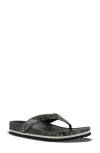 Fleks West Beach Flip Flop In Black