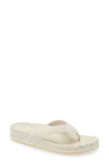 Fleks West Beach Flip Flop In Nude