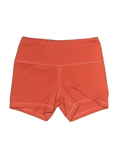 Pre-owned Fleo Athletic Shorts In Orange