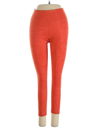 Pre-owned Fleo Casual Pants In Orange