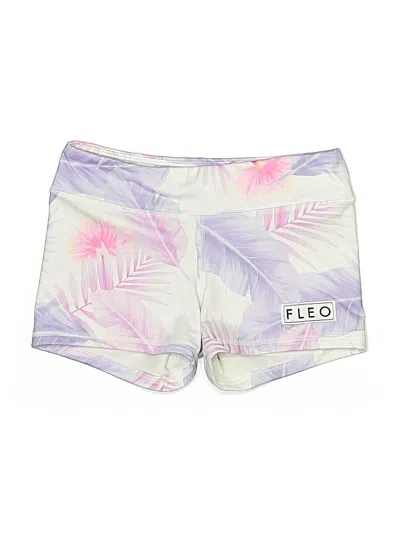 Pre-owned Fleo Shorts In Purple