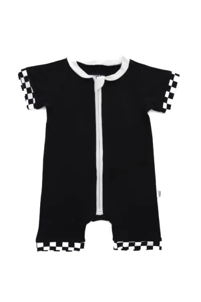 Fletch Kids'  Checked Out Shorties In Black