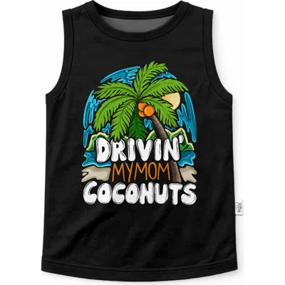 Fletch Babies'  Drivin' My Mom Coconuts Tank In Black