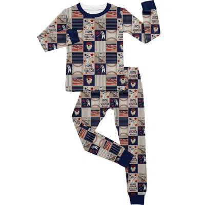 Fletch Babies'  Field Of Dreams 2 Piece Pajama Set In Multi
