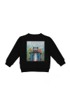 Fletch Mountains To Climb Pullover Sweatshirt In Black