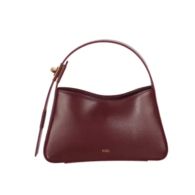 Fleu Women's Pink / Purple Pont Fléu  Bordeaux Handle Bag