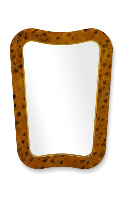 Fleur Carnival Mod Mirror In Brown