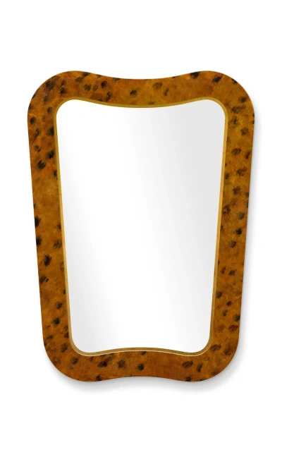 Fleur Carnival Mod Mirror In Brown