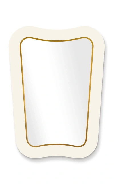 Fleur Carnival Mod Mirror In White