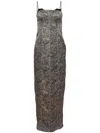 Fleur Du Mal Acid Wash Dress In Grey Acid Wash