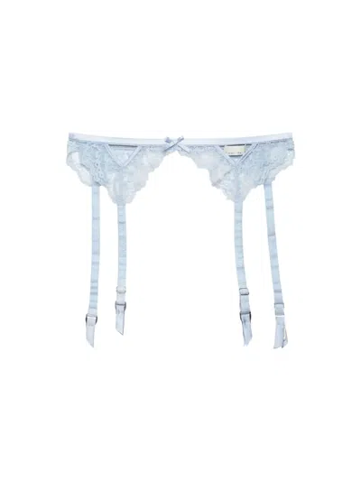 FLEUR DU MAL BIANCA GARTER BELT