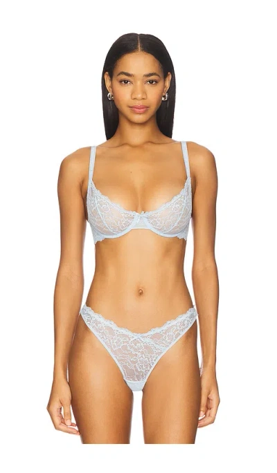 Fleur Du Mal Bianca Lace Balconette In White