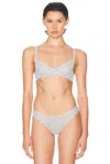 Fleur Du Mal Bianca Lace Underwire Balconette Bra