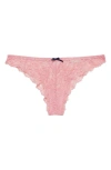Fleur Du Mal Bianca Lace Cheeky Briefs In Neutral